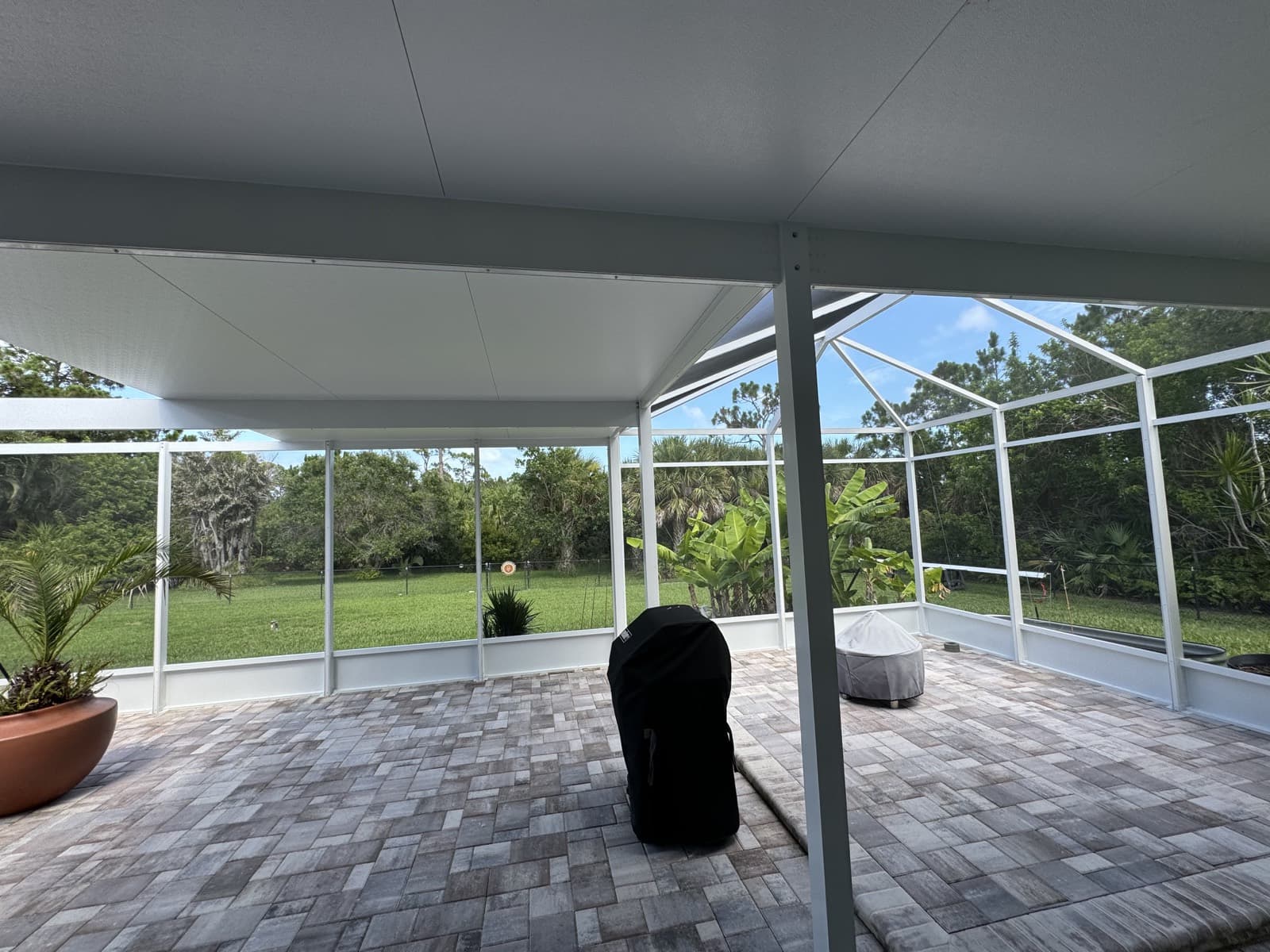 Modern Patio Enclosure Project, Florida