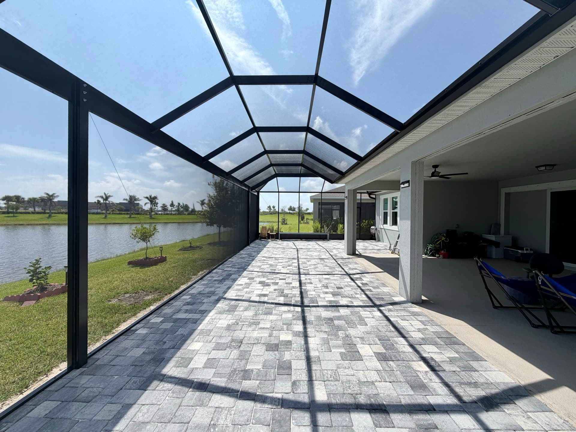 Lakefront Panoramic Screen Enclosure Project photo 3