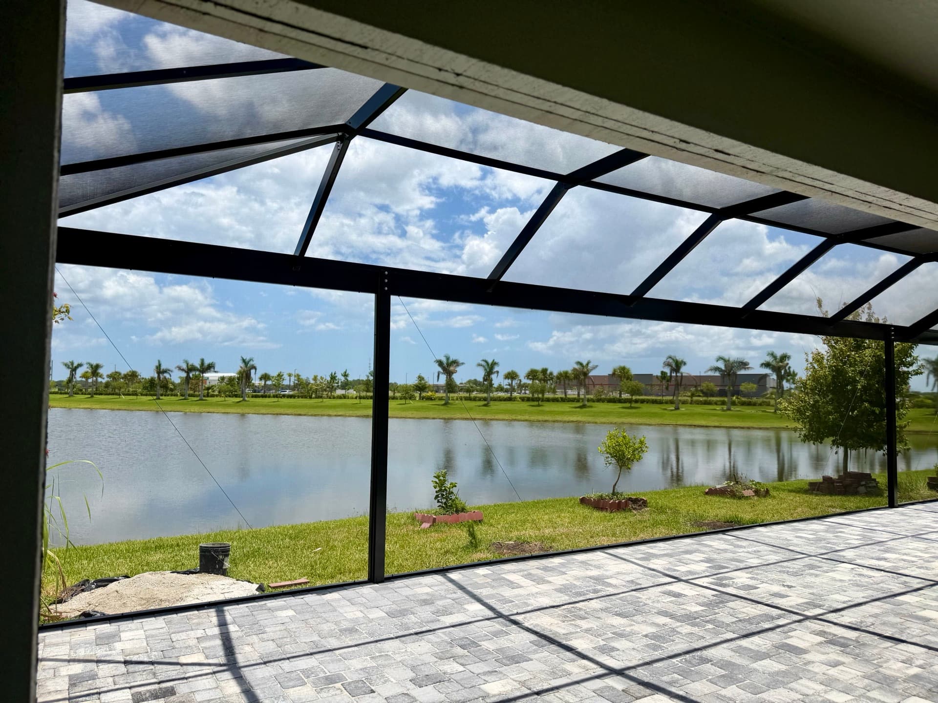 Lakefront Panoramic Screen Enclosure Project photo 6